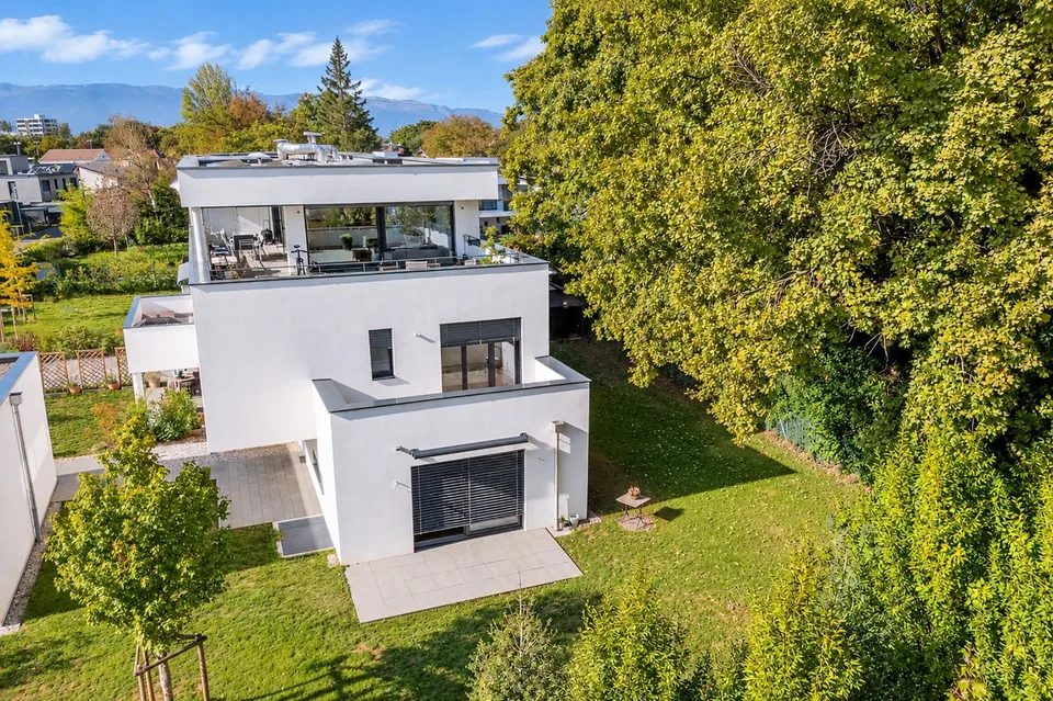 Exklusiv - Chêne-Bougeries - Elegantes Duplex mit 4 Zimmern und privatem Garten von 308 m² – Foto 5 von 13