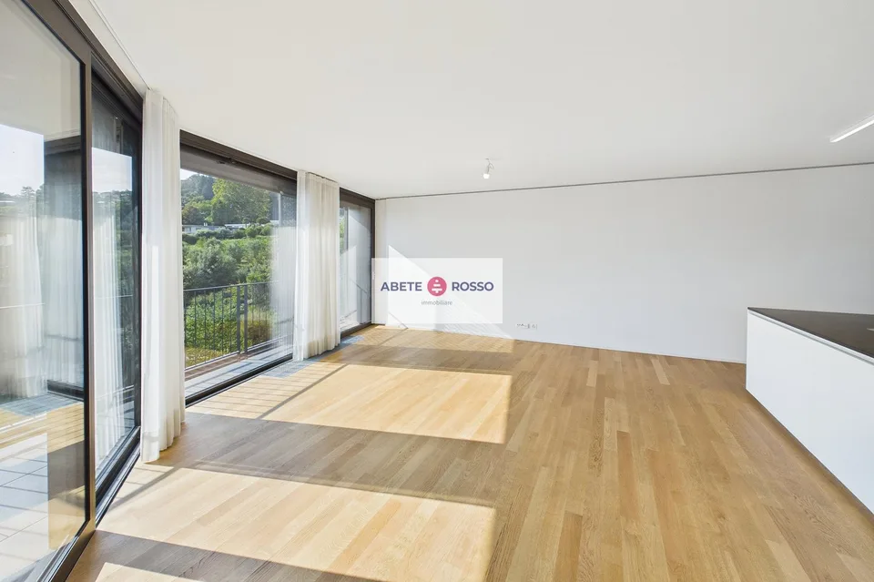 ELEGANTES APPARTMENT: GERÄUMIG, MODERN, ZWISCHEN WOHLBEFINDEN UND NATUR, NAHE BAHNHOF UND ZENTRUM LUGANO – Foto 11 von 28