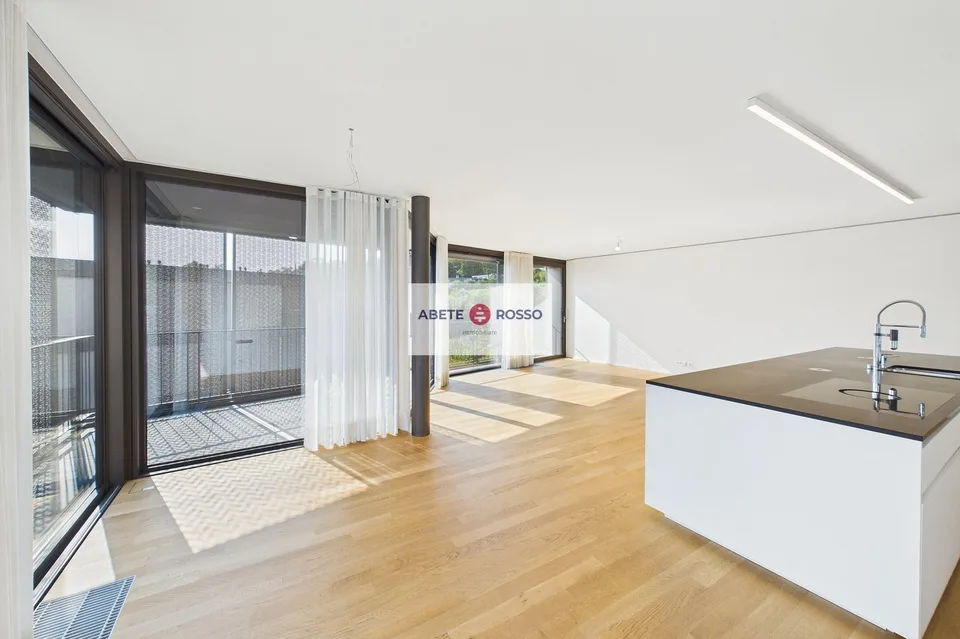 ELEGANTES APPARTMENT: GERÄUMIG, MODERN, ZWISCHEN WOHLBEFINDEN UND NATUR, NAHE BAHNHOF UND ZENTRUM LUGANO – Foto 8 von 28