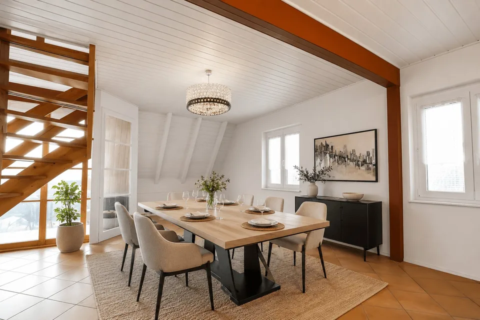 Maisonette-Refugium mit großzügiger Wohnfläche ? Direkte Grenznähe zur Schweiz – Foto 3 von 13