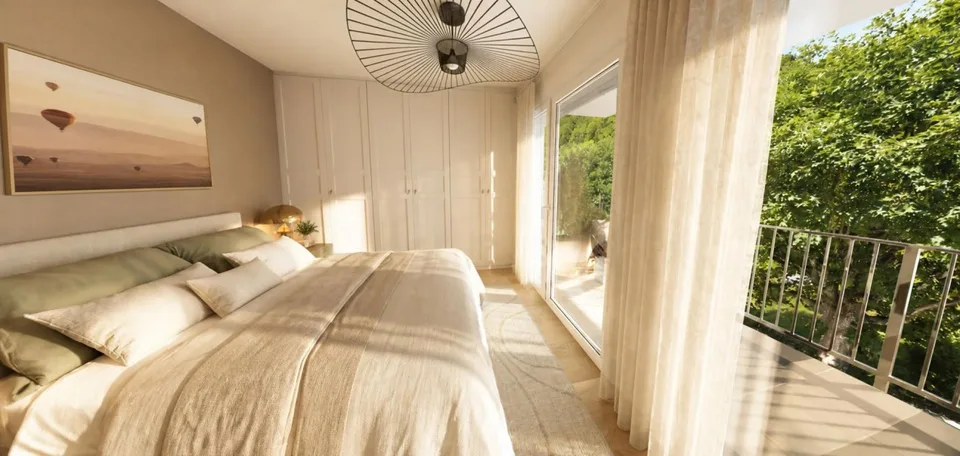 Sopra le nuvole: superbo 2.5 locali nuovo 66m2 con balcone di 27 m² – foto 10 di 10