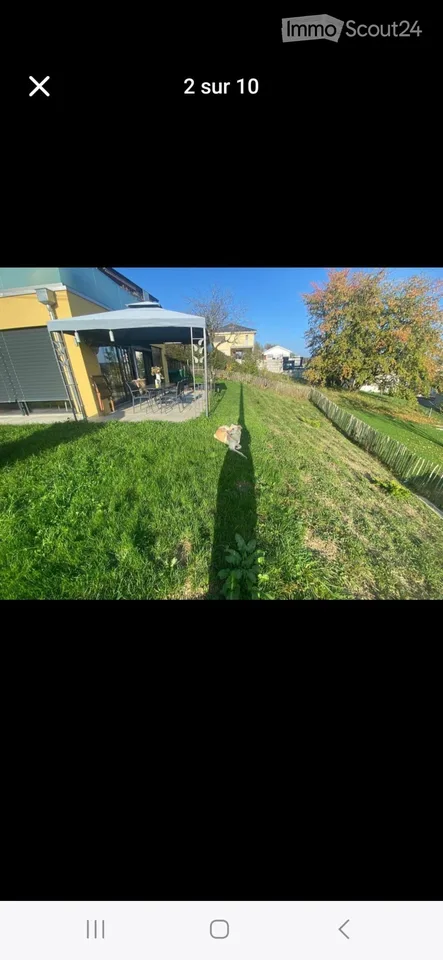 Wohnung mit 4.5 Zimmern und großem Garten – Foto 4 von 5