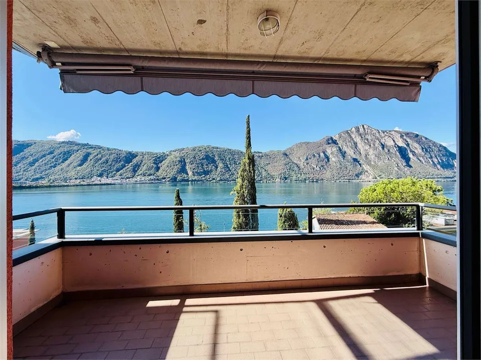 BISSONE - Geräumige 3.5-Zimmer-Wohnung mit herrlicher Seesicht, beheiztem Pool – Foto 6 von 13