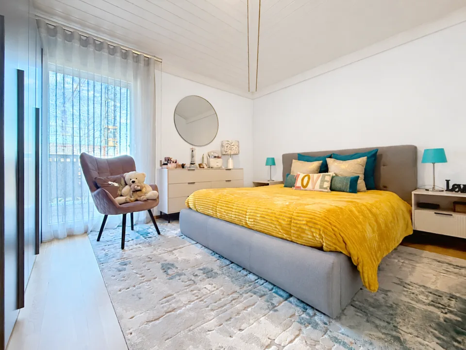 Beautiful cozy attic apartment with 3.5 rooms, mezzanine and large terrace – photo 8 of 14