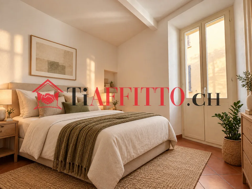 Romantisch 2.5 mit Kamin in Riva San Vitale – Foto 4 von 5