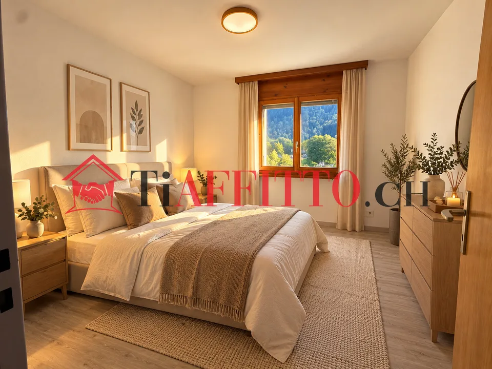 2,5-Zimmer-Wohnung in Mesocco mit Garten und Klimaanlage – Foto 5 von 8