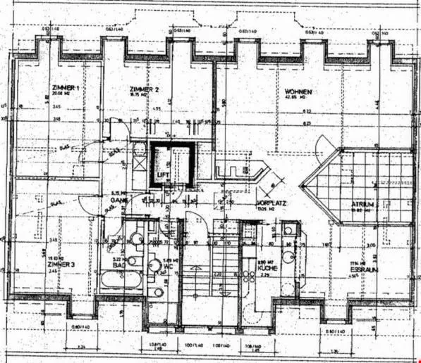 5½ Zimmer-Dachwohnung mit Atrium (3 abgeschlossene Räume) – Foto 8 von 8