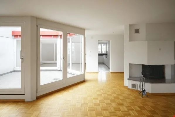 5½ Zimmer-Dachwohnung mit Atrium (3 abgeschlossene Räume) – Foto 3 von 8