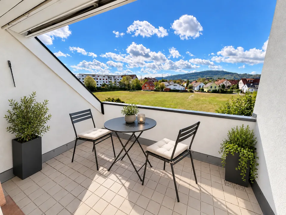 Maisonette Dachwohnung mit Cheminée und Waschturm – Foto 13 von 13