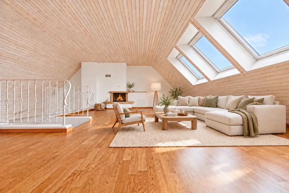 Maisonette Dachwohnung mit Cheminée und Waschturm – Foto 12 von 13
