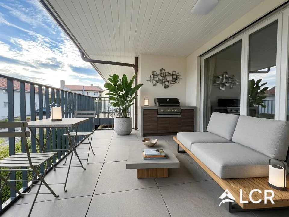Bell'appartamento di 3.5 locali / 2 camere da letto / 2 bagni / 1 balcone / 2 posti auto – foto 8 di 10
