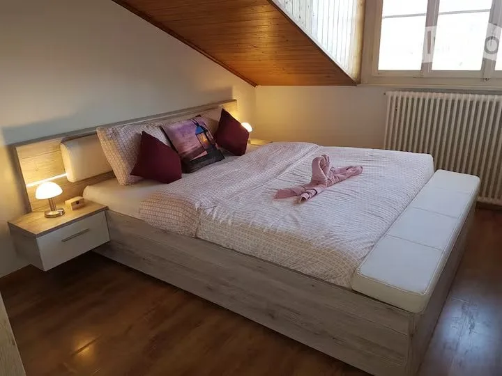Charmantes 3.5 Zimmer-Wohnung, Blick auf den See und die Alpen in St-George – Foto 3 von 8