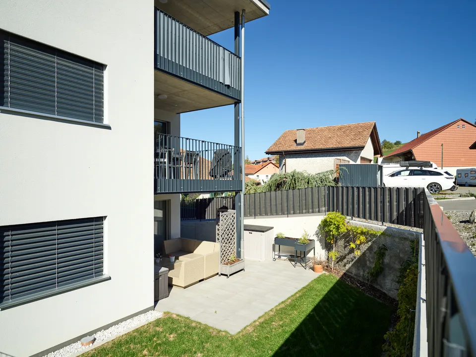 In vendita - Appartamento di 3,5 locali con terrazza e giardino – foto 9 di 12