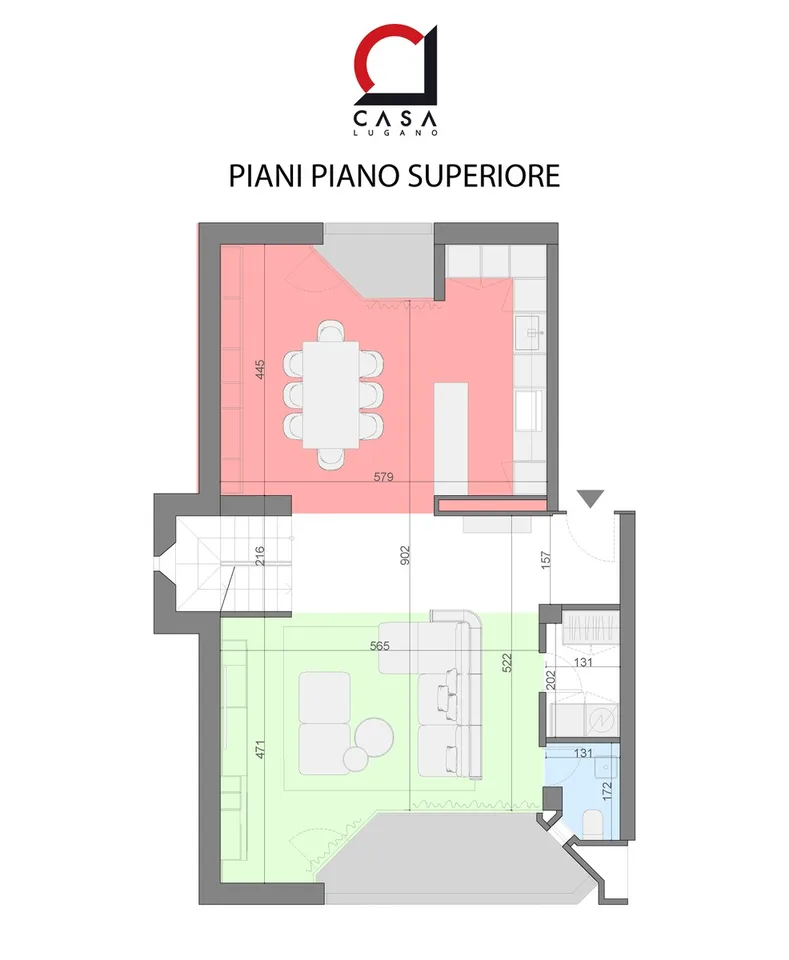 Duplex penthouse 4,5 pièces rénové avec toit-terrasse panoramique. – photo 17 sur 19