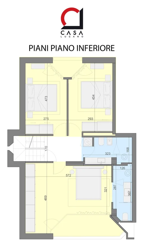 Duplex penthouse 4,5 pièces rénové avec toit-terrasse panoramique. – photo 18 sur 19