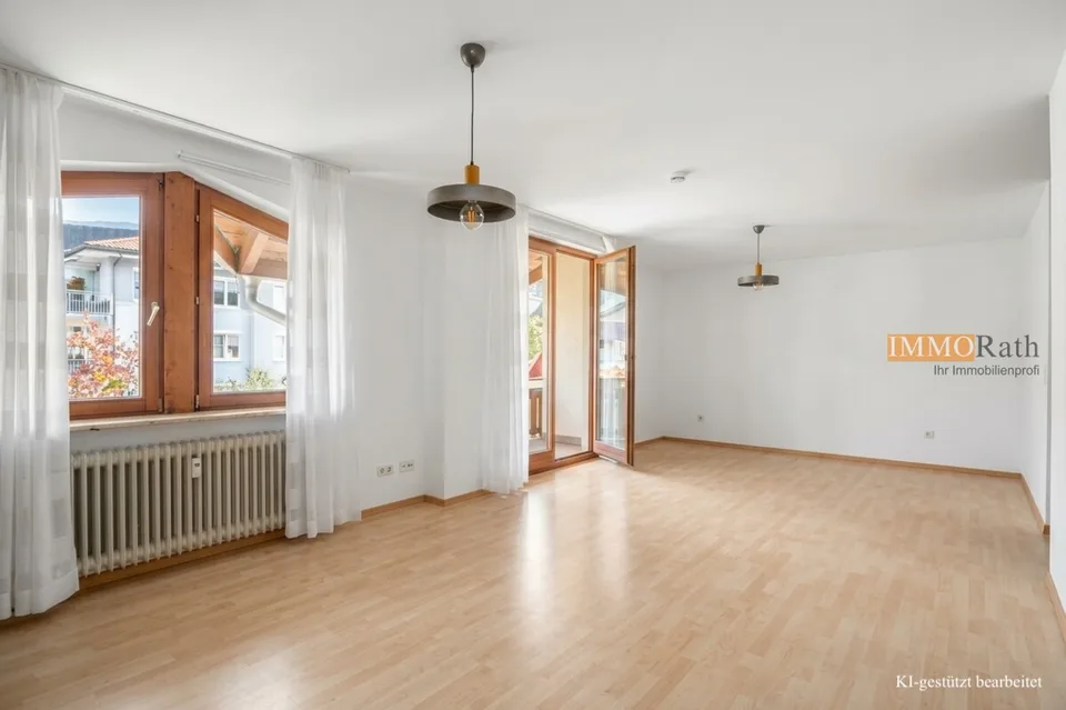 IMMORath.de - Großzügige 1-Zimmerwohnung mit Balkon in Todtnau – Foto 4 von 13