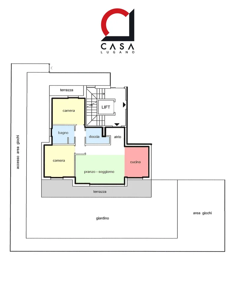 Appartement 3,5 pièces avec jardin et places de parking - résidence secondaire – photo 14 sur 14