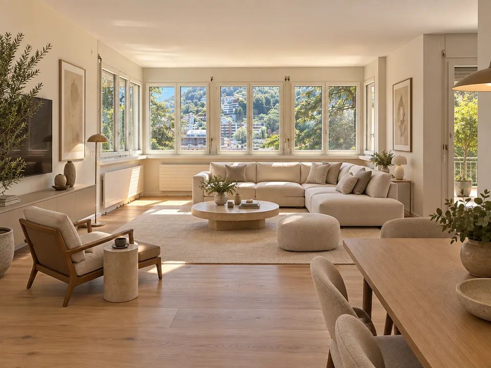 Appartement prestigieux 5,5 pièces avec terrasse et vue sur le lac – photo 6 sur 16
