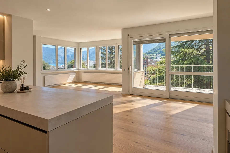 Appartement prestigieux 5,5 pièces avec terrasse et vue sur le lac – photo 2 sur 16