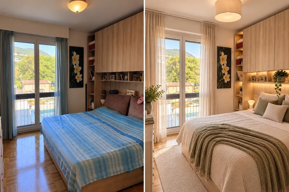 Appartement lumineux 3,5 pièces avec vue panoramique, cuisine rénovée et balcon – photo 7 sur 14