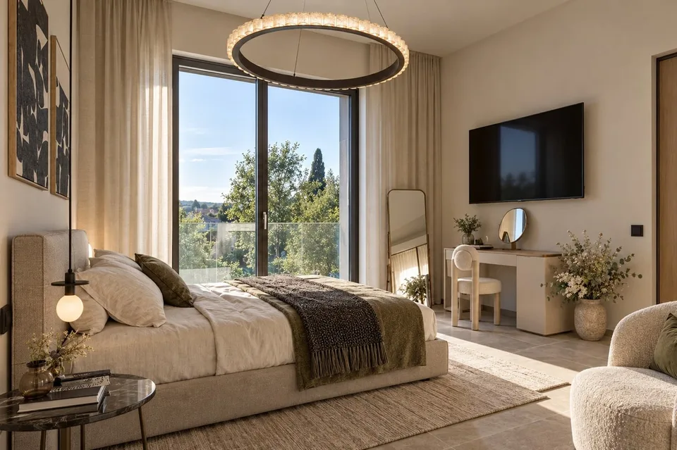 Nouvelle maison mitoyenne 4,5 avec jardin privé, terrasse et piscine – photo 6 sur 9