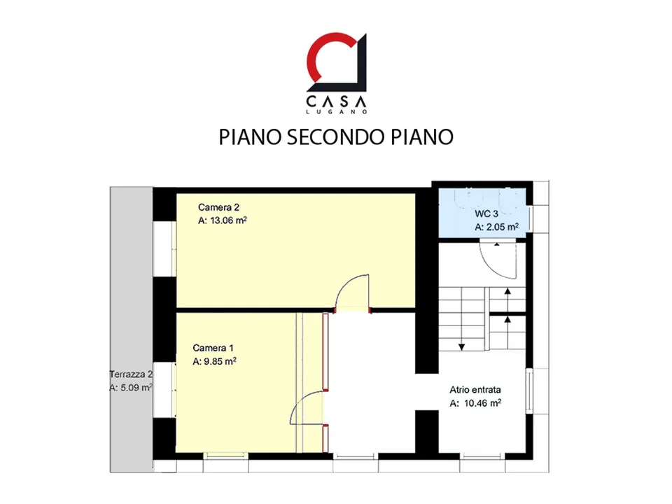 Affascinante casa storica 5,5 da riattare con affaccio sui monti. – foto 14 di 15