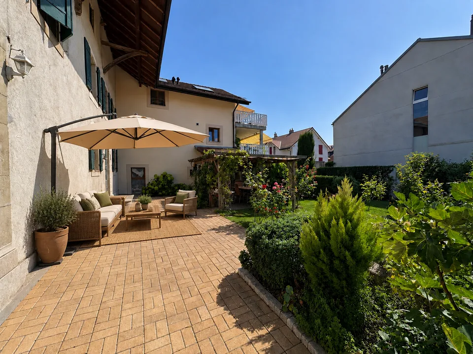 Appartement de 3,5 pièces avec jardin privatif – photo 2 sur 6