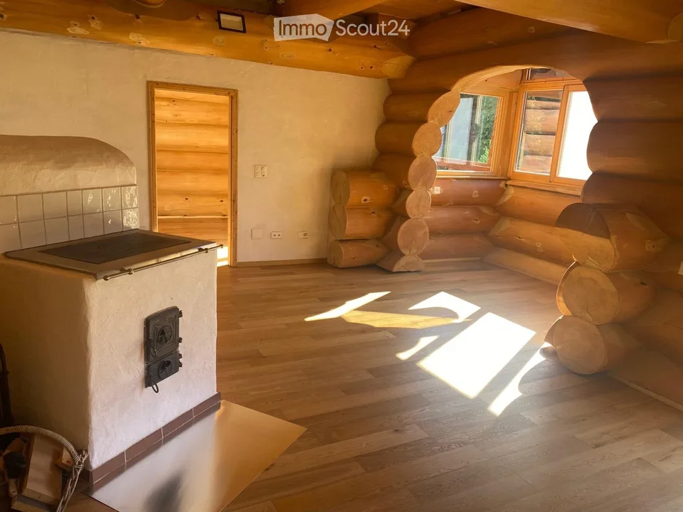 Wohnen im echten Blockhaus Natur, Ruhe und Gemütlichkeit – Foto 2 von 4