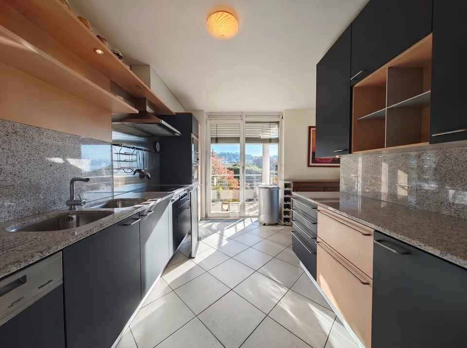 Vue panoramique à 180degrés sur le Léman - Spacieux 4.5 pièces – photo 4 sur 10