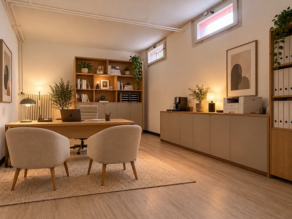 ESPACES LUMINEUX AVEC VUE SUR LE VERT - 50M2 POUR CABINET OU BUREAU – photo 8 sur 8
