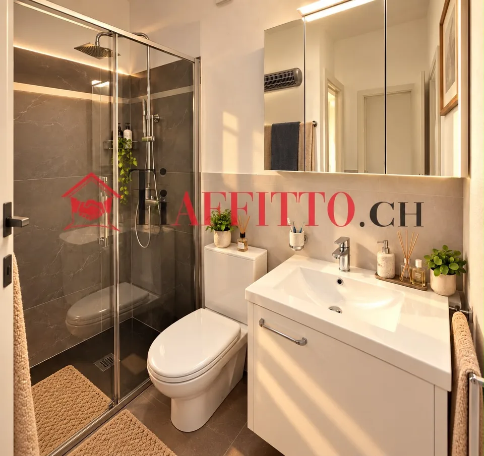 Moderne 4.5 Zimmer mit Bergblick – Foto 10 von 12