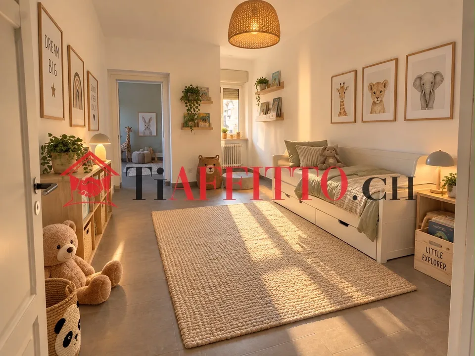 3,5 Zimmer Wohnung mitten im Grünen mit inklusive Nebenkosten – Foto 5 von 7