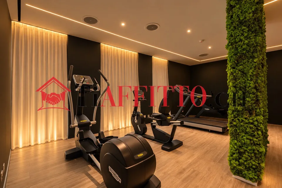 SAUNA AND GYM IN YOUR NEW 2.5 ROOM APARTMENT IN MASSAGNO – photo 3 of 13