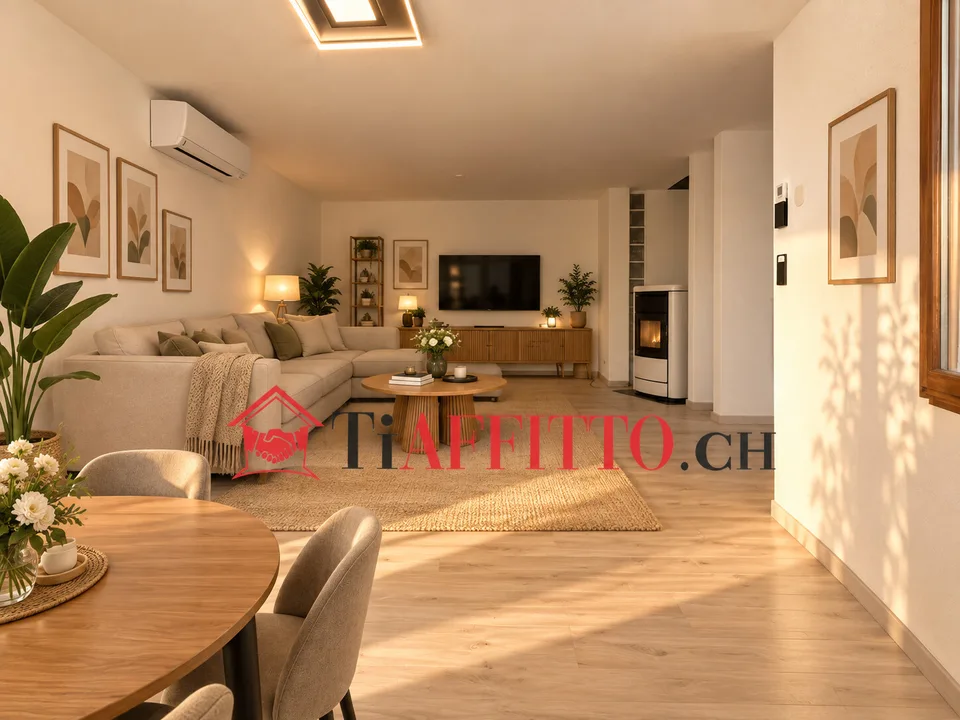 2.5 rooms in Mesocco with garden and air conditioning – photo 2 of 8