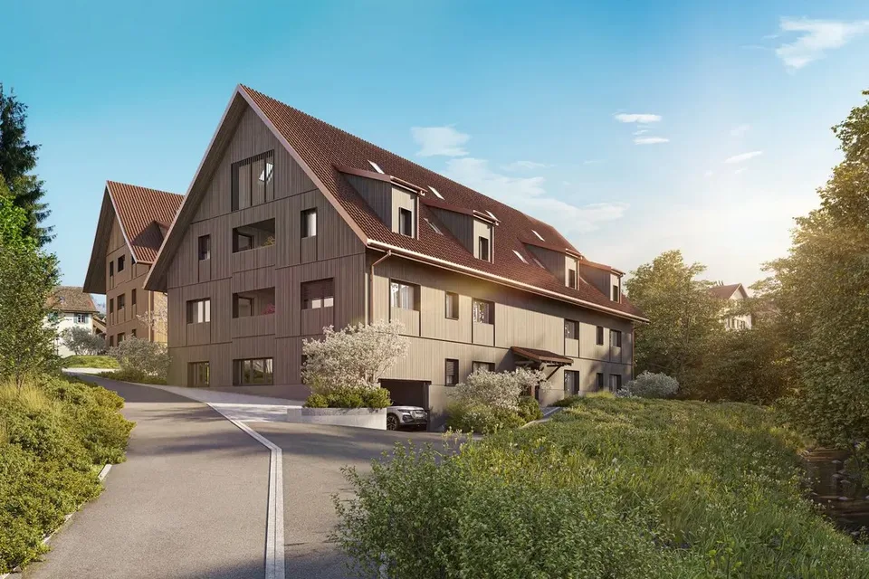 With the elevator directly into the apartment - spacious attic maisonette in front of Zurich's gates – photo 14 of 17