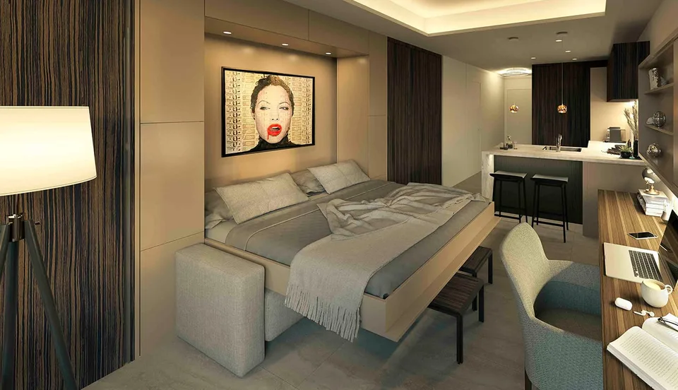 Stilvoll wohnen im «Uptown Wilen» – moderne 1.5-Zimmerwohnung mit Balkon – Foto 2 von 3