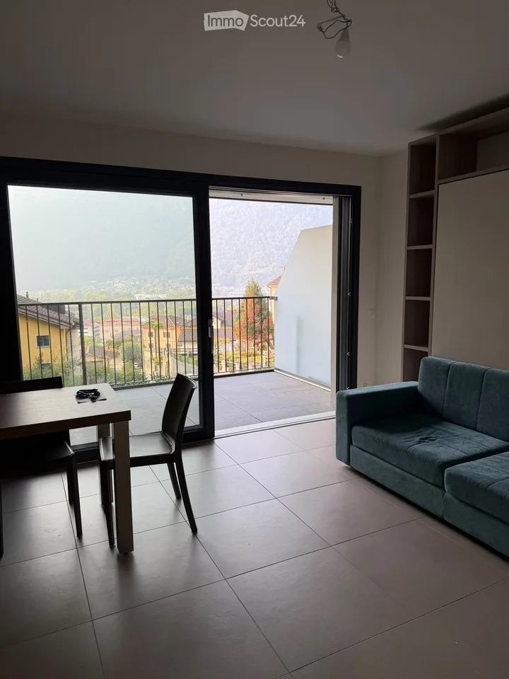 Modernes, möbliertes 1.5-Zimmer-Apartment mit Terrasse – Foto 2 von 5