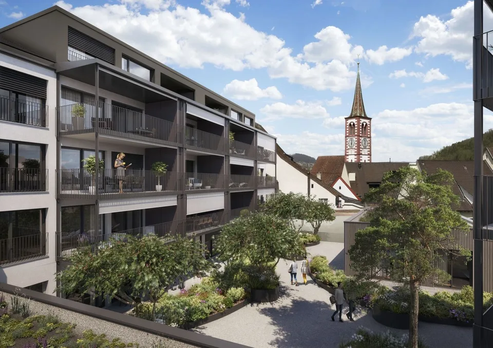 STABHOF -> TOP ATTIC APARTMENT IN THE HEART OF LIESTAL – photo 2 of 9