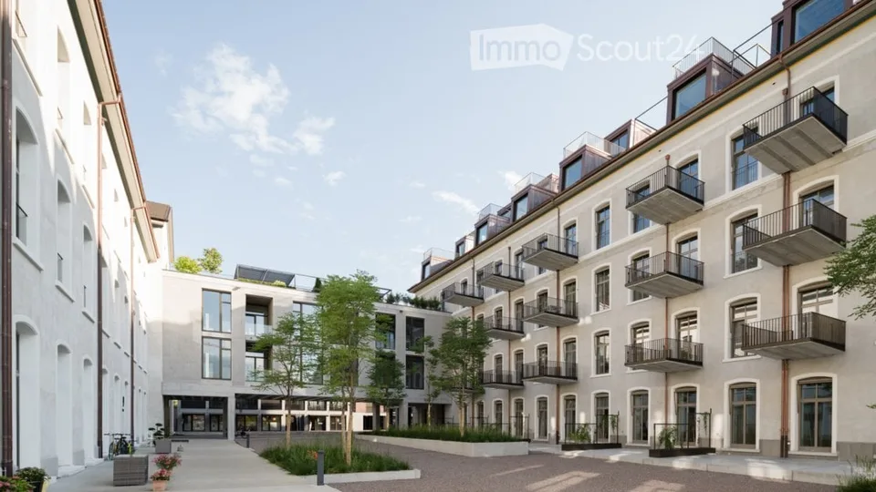 Möbliertes Industrieloft 112m2, 59m2 Terrasse, Mels (12 Mt.) – Foto 10 von 13