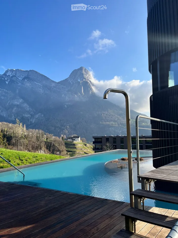 Möbliertes Industrieloft 112m2, 59m2 Terrasse, Mels (12 Mt.) – Foto 8 von 13