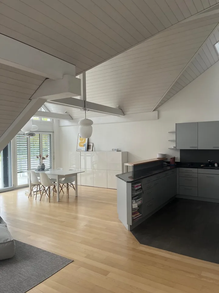 Helles Zimmer mit eigenem Bad & Balkon in moderner 145sqm Dachwohnung in Thalwil (Nähe Zürich) – foto 8 di 8