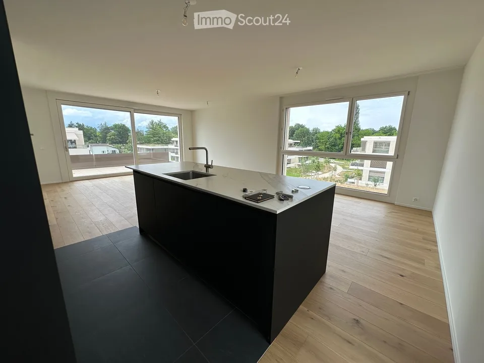 Helles und ruhige 3-Zimmer-Dachgeschosswohnung mit Terrasse in Troinex - Kurzzeitmiete bis Juni 2027 – Foto 2 von 13