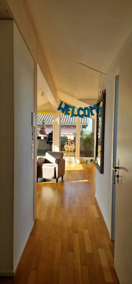 Befristet vermieten - Möblierte Attikawohnung im Zentrum von Baar – Foto 5 von 7