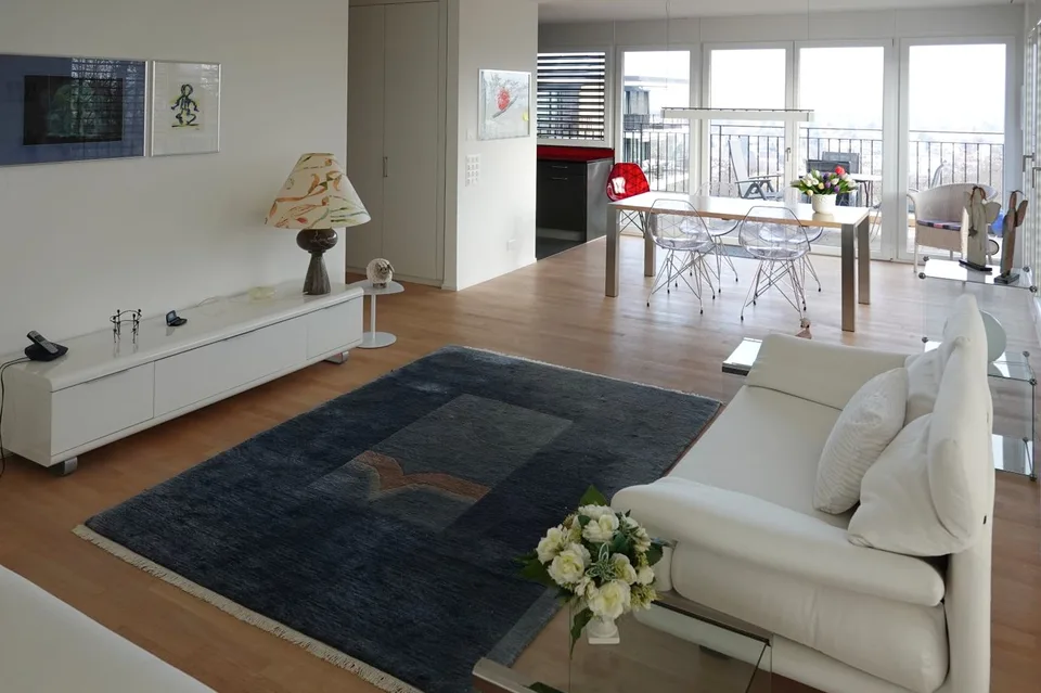 126 m2 Attika Wohnerlebnis in Allschwil mit Blick über Basel – Foto 2 von 7