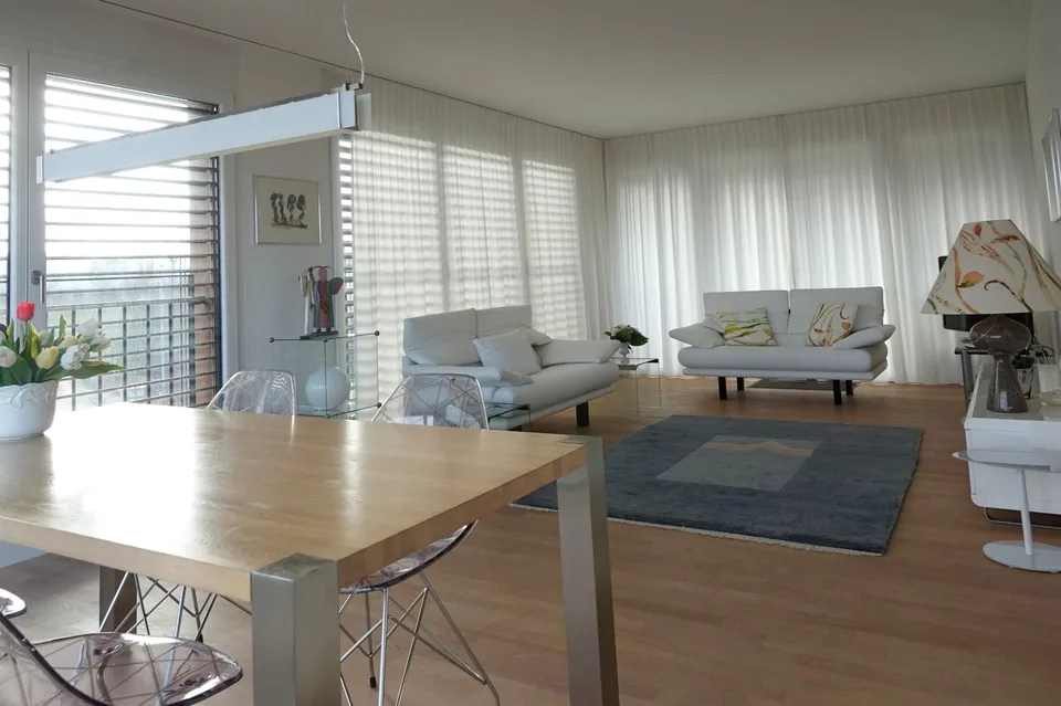 126 m2 Attika Wohnerlebnis in Allschwil mit Blick über Basel – Foto 3 von 7