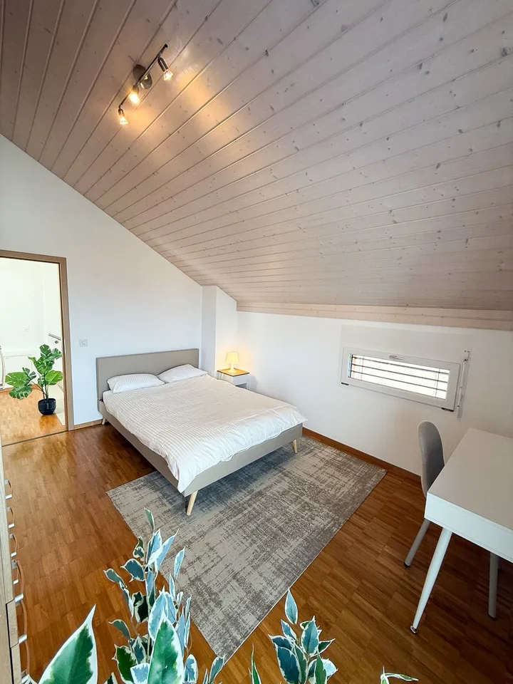 🏡 Prächtiges Zimmer in einer Wohngemeinschaft in einer Villa in Romanel – CHF 1'200.–/Monat, alles inklusive! – Foto 2 von 9