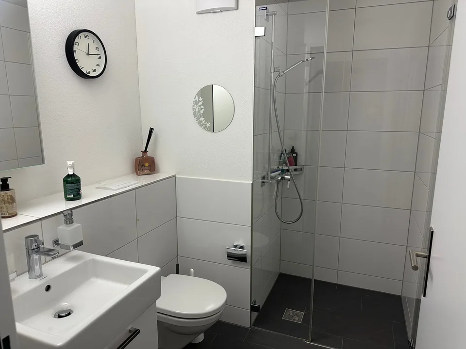 Moderne möblierte 4.5-Zimmer-Wohnung mit Aussicht in Zug – Foto 13 von 17