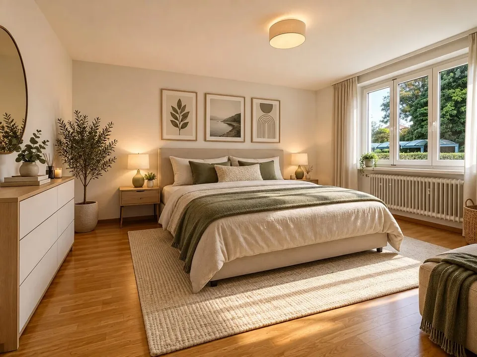 3.5-Zimmer-Wohnung mit gedecktem Balkon in Binningen mieten – Foto 4 von 4