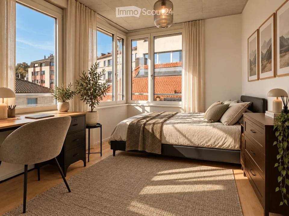 Helles 2-Zimmer-Apartment - 40m2 – Foto 3 von 6
