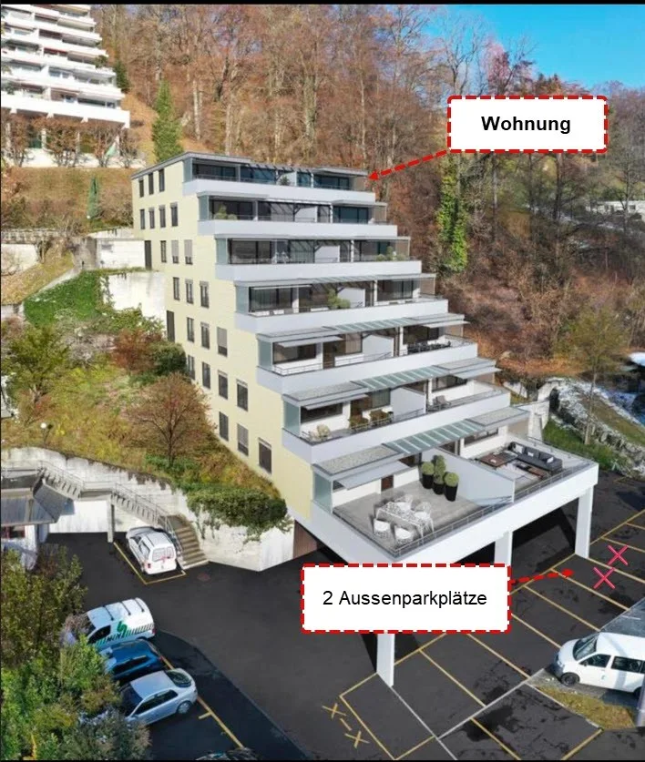 3.5-ZIMMER-TERRASSENWOHNUNG – Foto 2 von 13